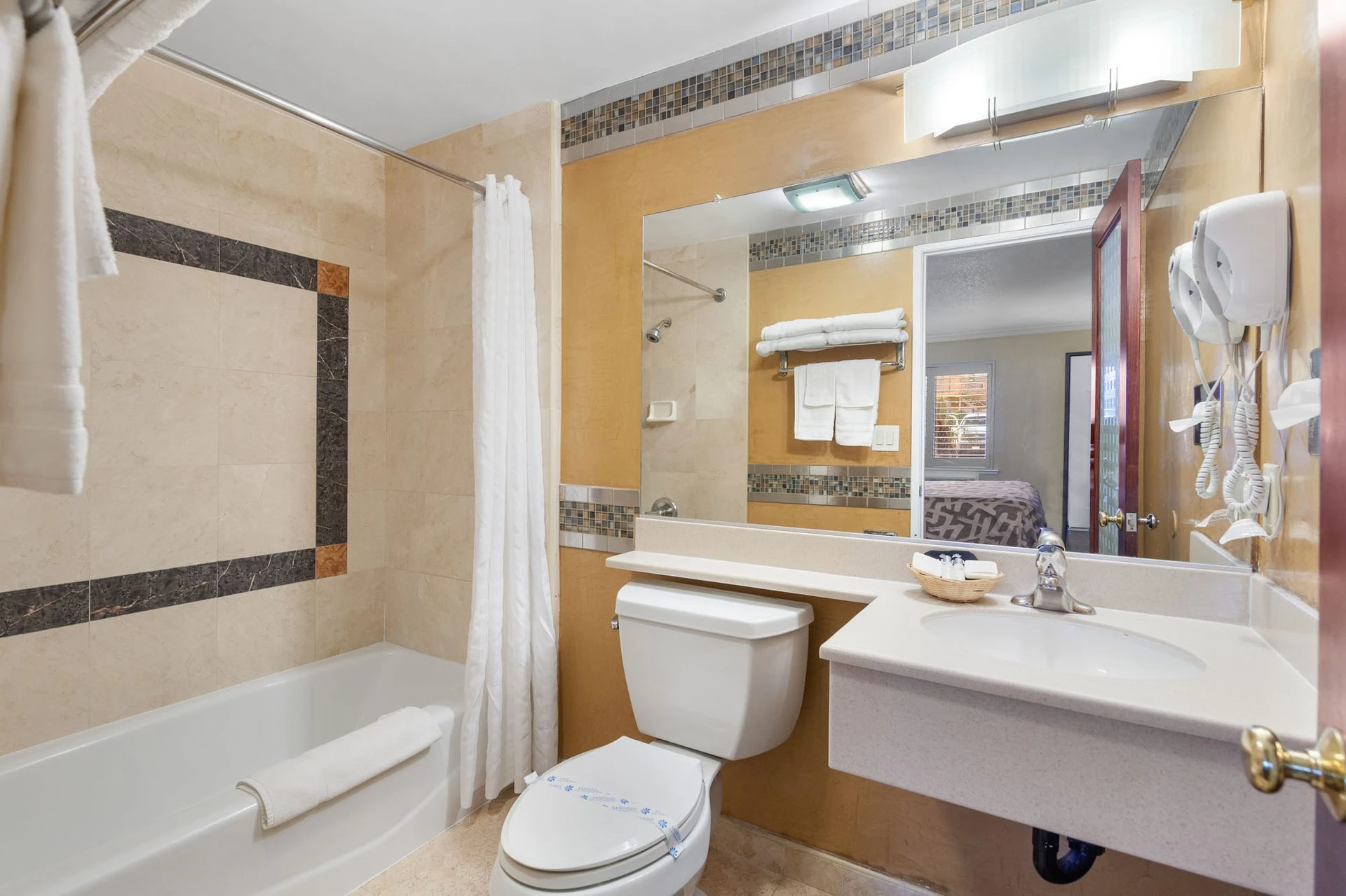 Shower details in the King Deluxe bathroom